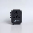 Load image into Gallery viewer, Front view of the World Travel Adapter