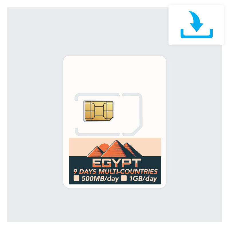Egypt Multi Countries Trave Prepaid SIM Card Quick Guide Thumbnail