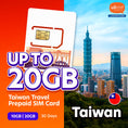 Load image into Gallery viewer, Taiwan Travel Prepaid SIM Card
