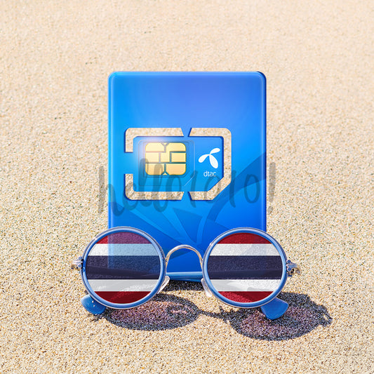 Smile Thailand DTAC Travel Prepaid SIM Card