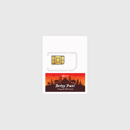 Turkey Travel Prepaid SIM Card Product Image