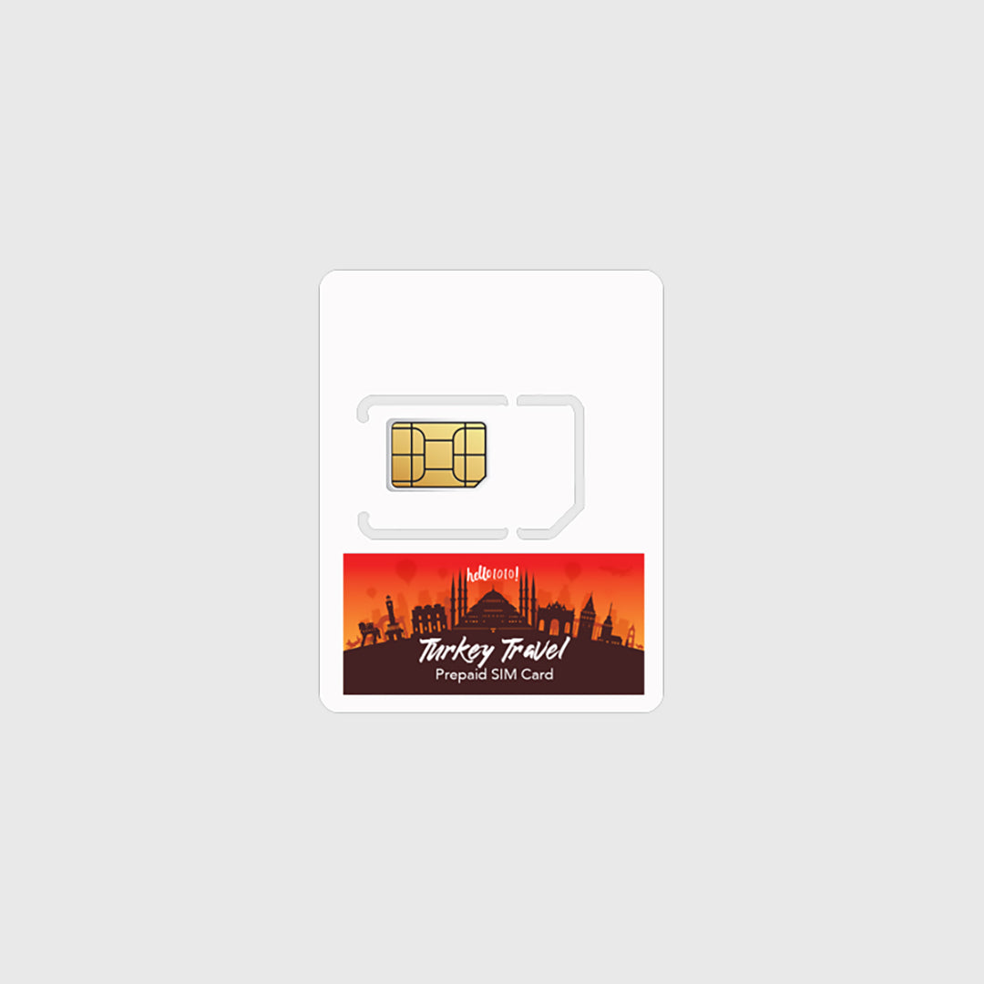Turkey Multi-Countries Travel Prepaid SIM Card