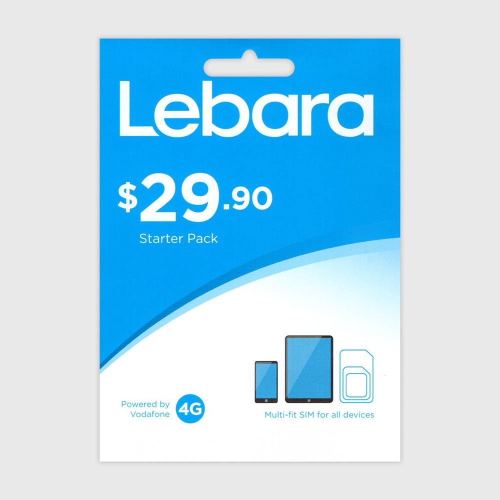 Australia Lebara Travel Prepaid Plan Product Image