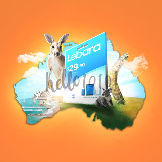 Australia Lebara Travel Prepaid Plan