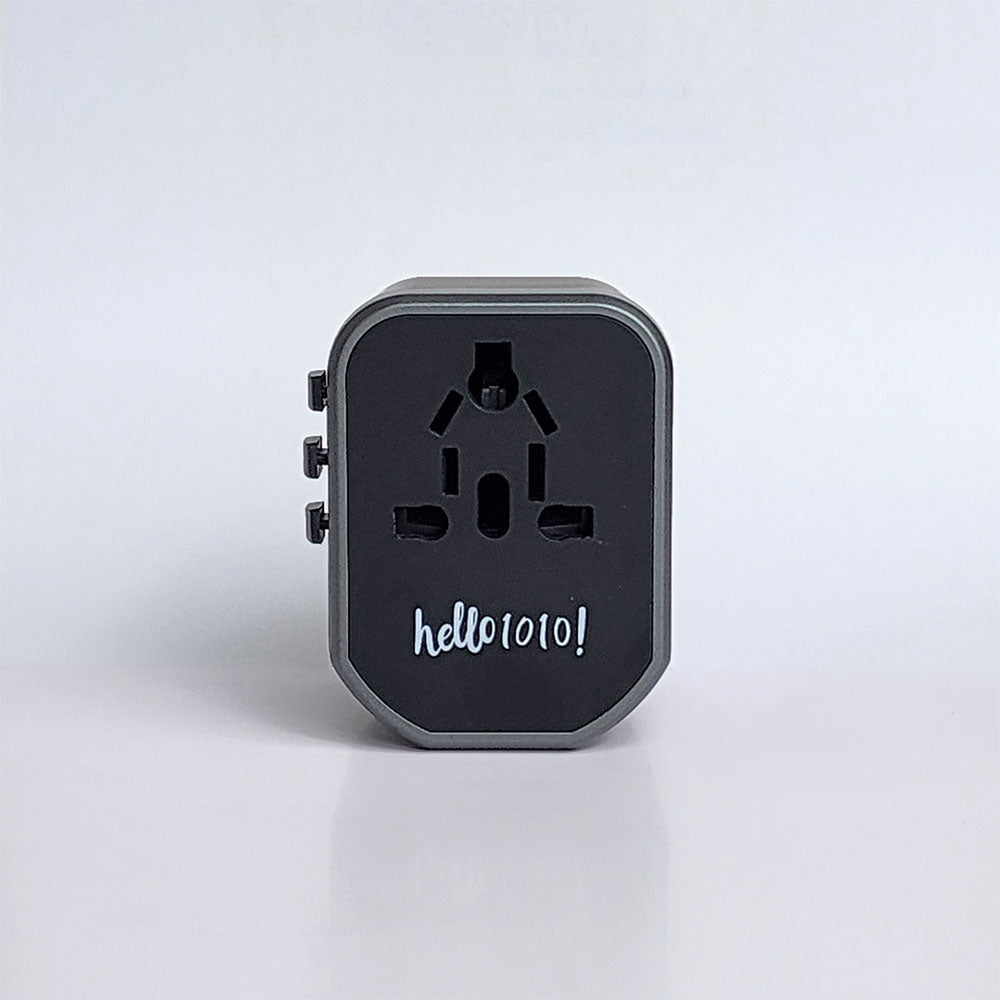 Front view of the World Travel Adapter