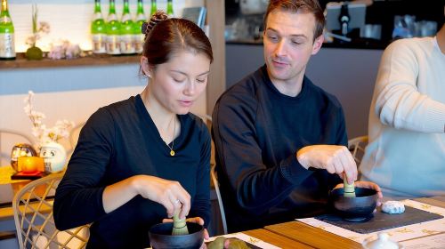Matcha Making Class with Japanese Sweets in Asakusa, Tokyo