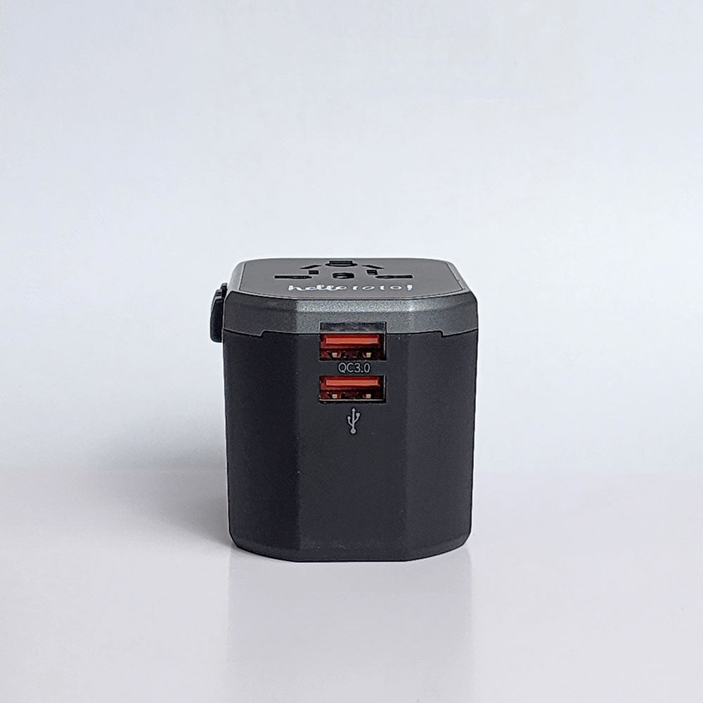 Bottom view of the World Travel Adapter
