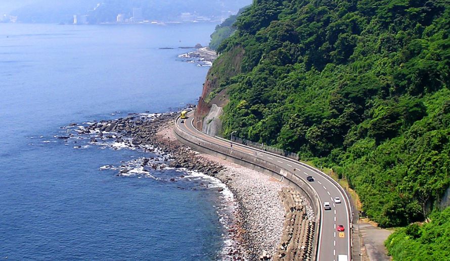 Izu Day Tour from Tokyo: Atami Coast Road, Mount Omuro and Jogasaki Coast (Chinese and Japanese Guide)