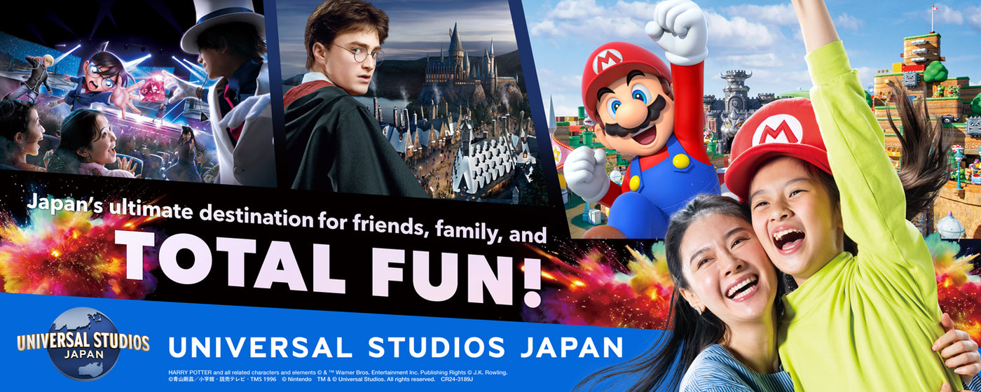 Universal Studios Japan + Super Nintendo World + Kansai Have Fun Pass