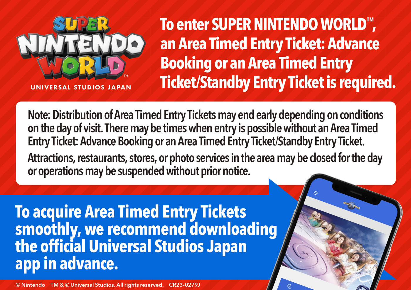 Universal Studios Japan + Super Nintendo World + Kansai Have Fun Pass
