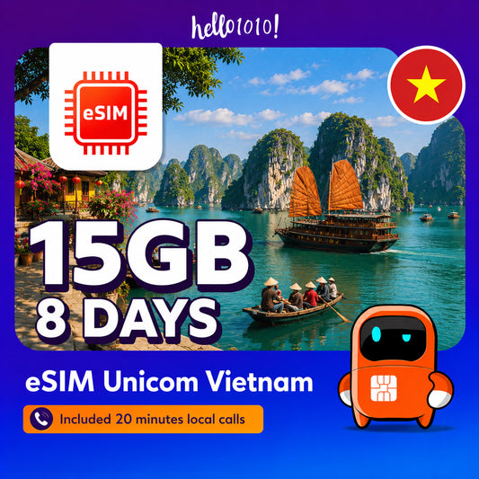 eSIM Unicom Vietnam