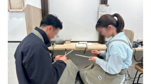 Silver Ring Making Workshop in Asakusa, Tokyo