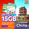 Load image into Gallery viewer, Greater China Unicom (8 or 15 Days) Prepaid SIM
