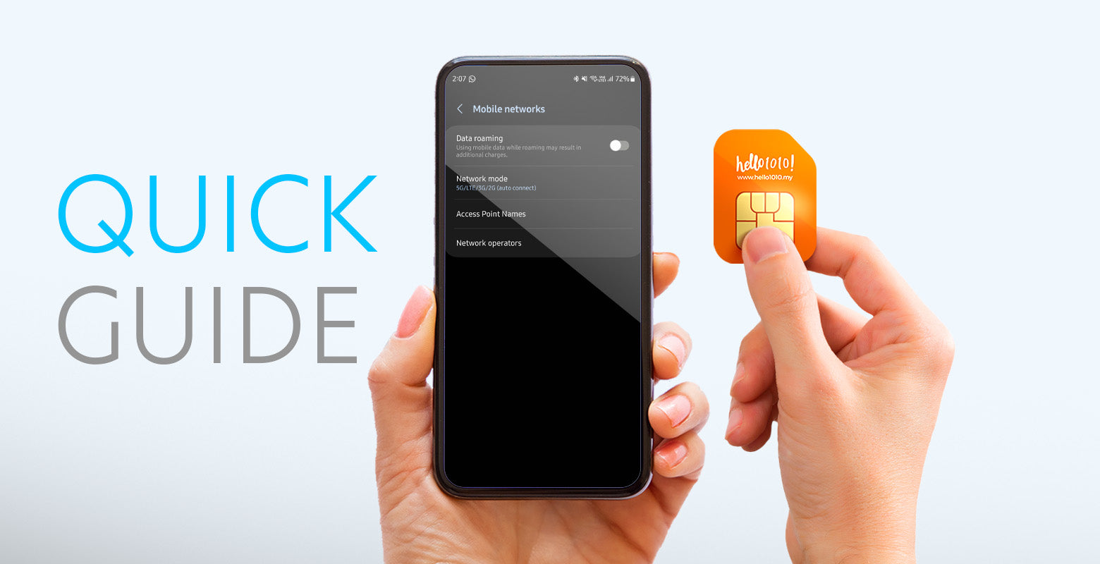 Hello1010 Travel SIM and eSIM