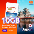 Load image into Gallery viewer, Japan Go! 10GB Travel Prepaid SIM Card
