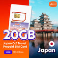 Load image into Gallery viewer, Japan Go! 20GB Travel Prepaid SIM Card
