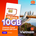 Load image into Gallery viewer, Vietnam Travel Prepaid SIM Card
