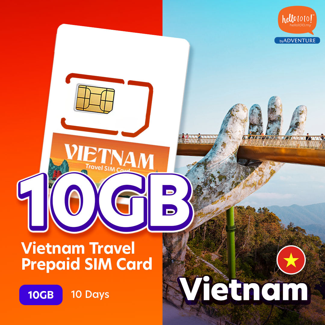 Vietnam Travel Prepaid SIM Card