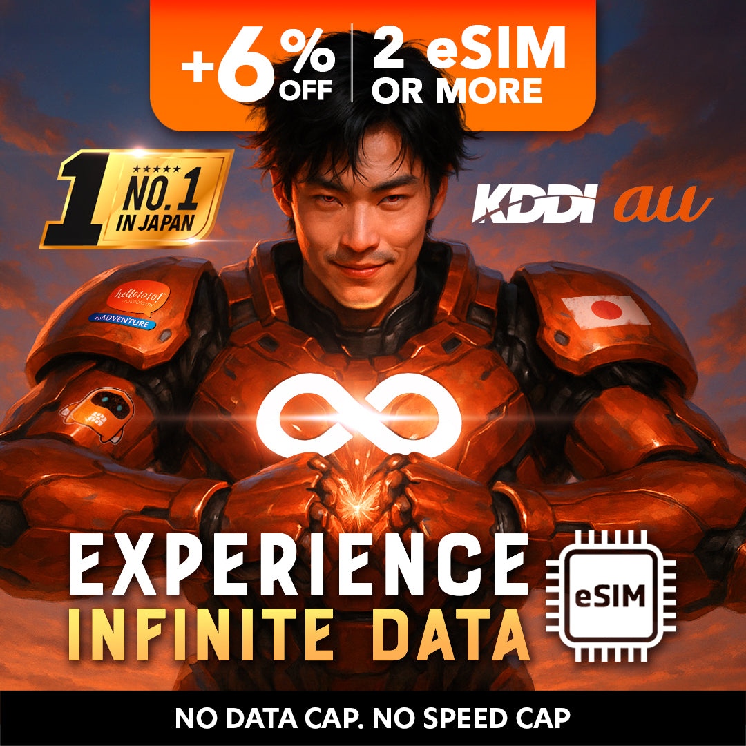 eSIM Japan Infinite Data