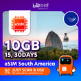 Load image into Gallery viewer, eSIM South America
