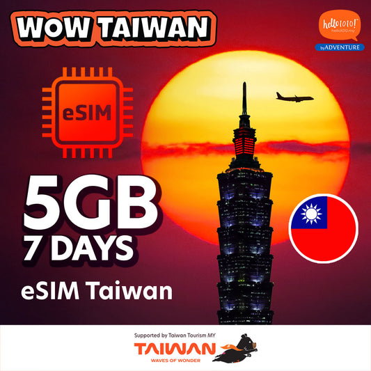 eSIM Taiwan Tourism Redemption