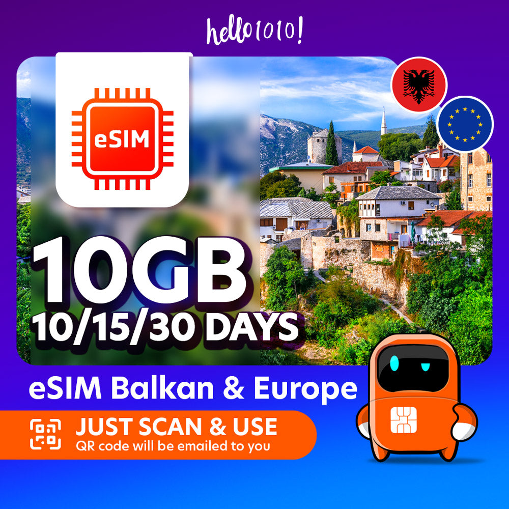 eSIM Balkan & Europe