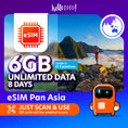 Load image into Gallery viewer, eSIM Pan Asia

