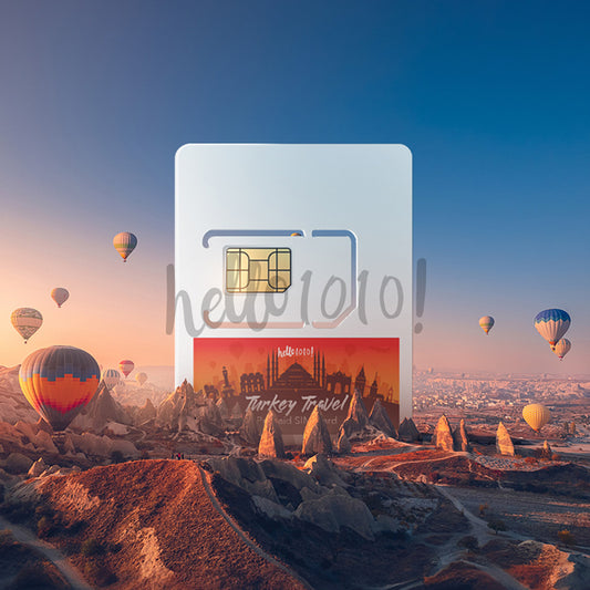 Turkey Multi-Countries Travel Prepaid SIM Card