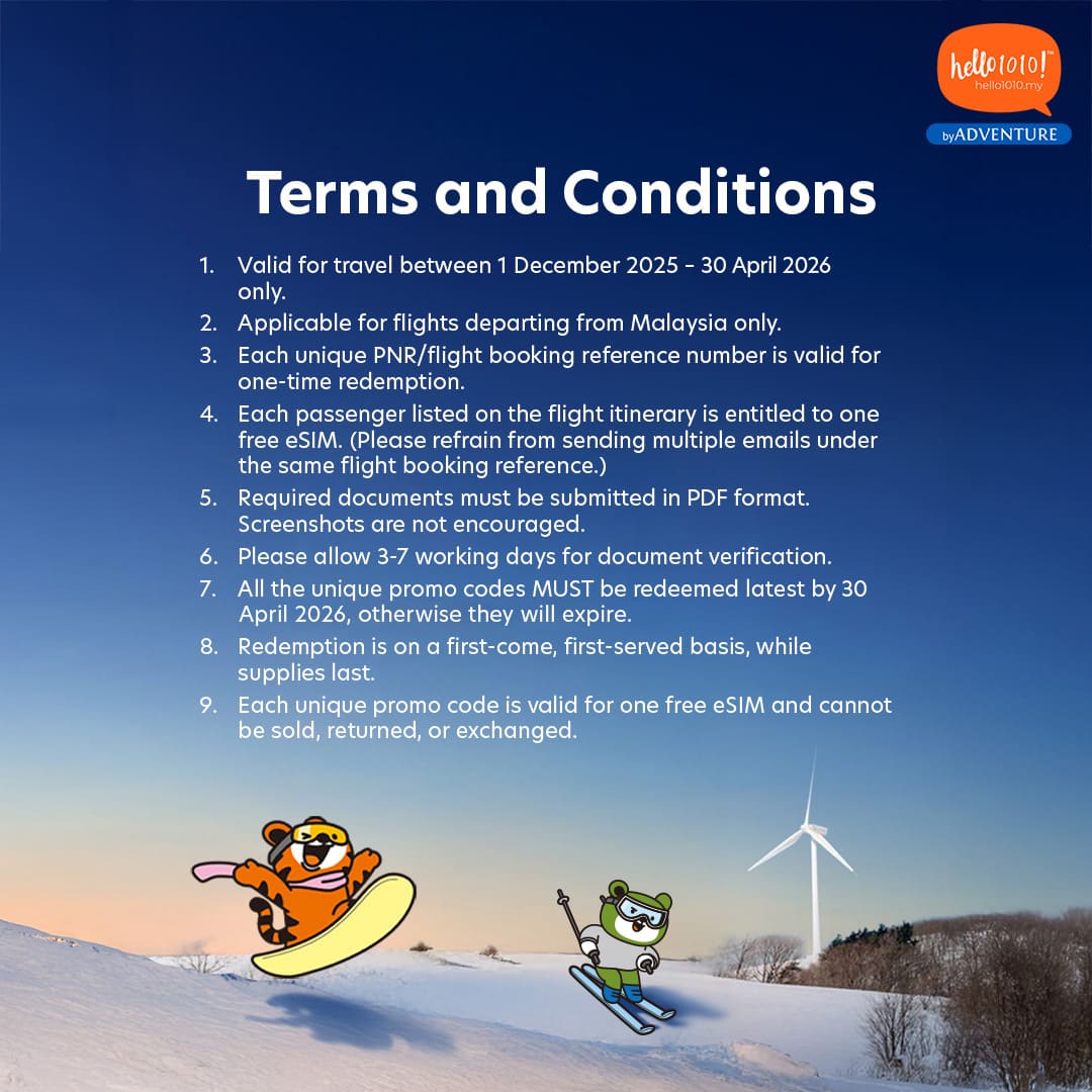 FREE eSIM South Korea Redemption