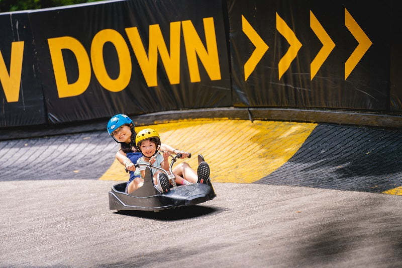 Skyline Luge Singapore 新加坡斜坡滑车与空中吊椅