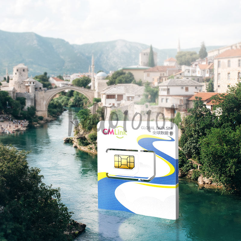 Balkan & Europe (15 Days) Travel Prepaid SIM Card