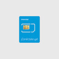 Gallery viewerに画像を読み込む, Movistar Travel SIM Card Product Image
