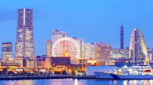 Yokohama nightscape + Slam Dunk Kamakura + Enoshima stroll|Japanese-style 1-day tour