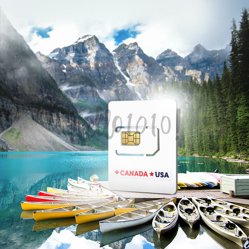 Canada & USA Travel Prepaid SIM Card