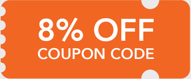 8% coupon code image
