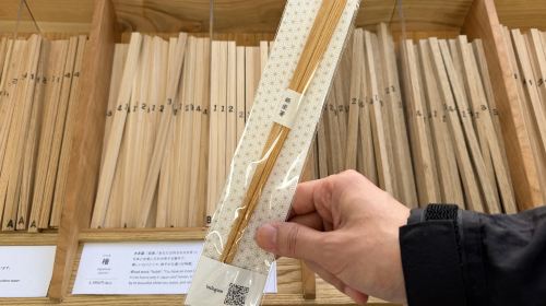Chopstick Making Workshop in Ginza, Tokyo