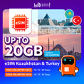 Load image into Gallery viewer, eSIM Kazakhstan and Turkey
