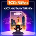 Load image into Gallery viewer, eSIM Kazakhstan and Turkey Promo
