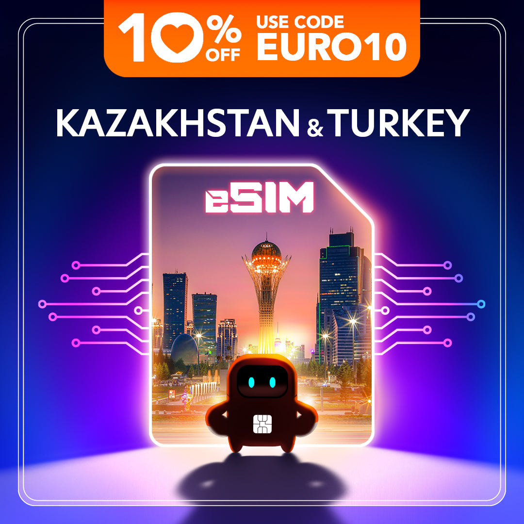 eSIM Kazakhstan and Turkey Promo