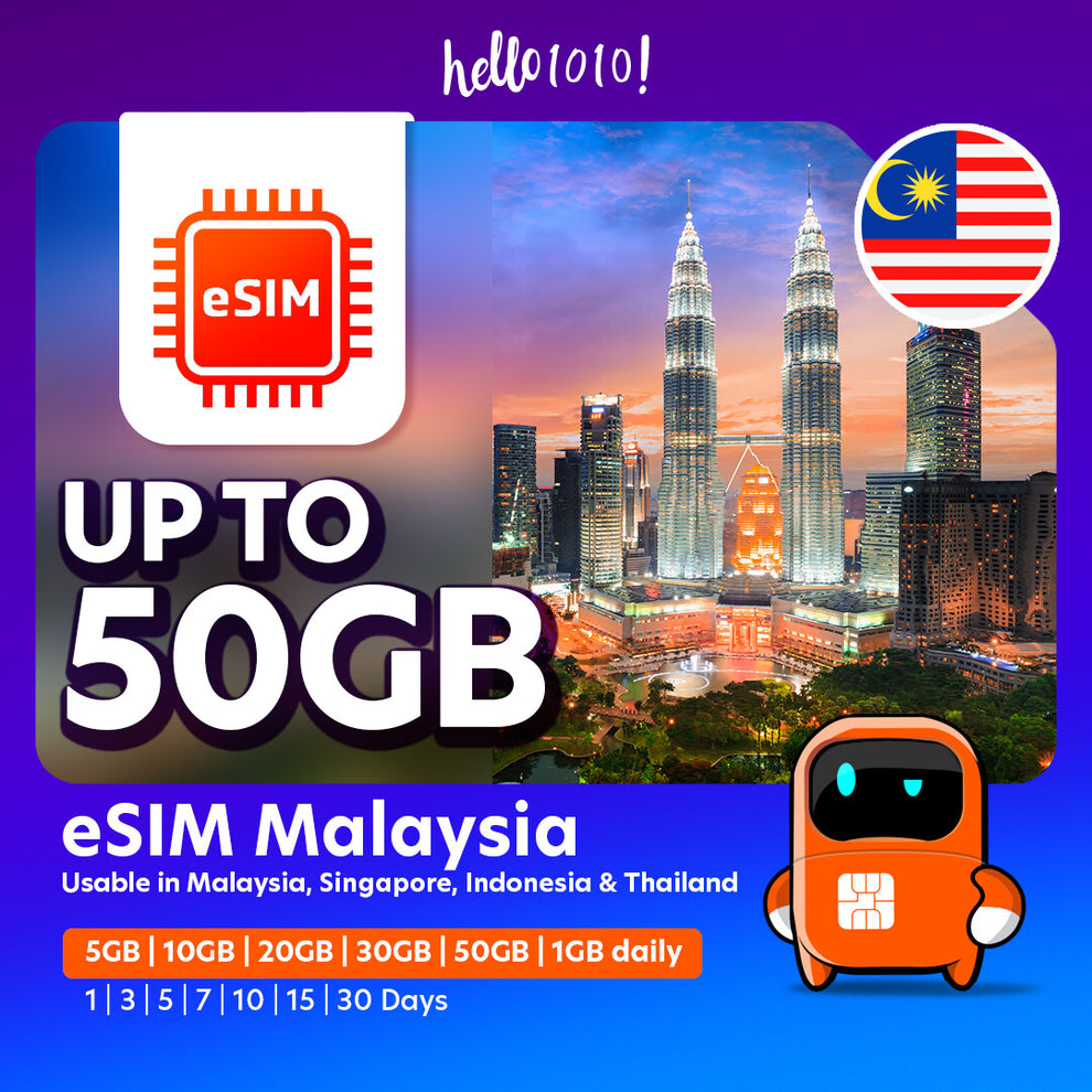 Hello1010 区域通用 eSIM