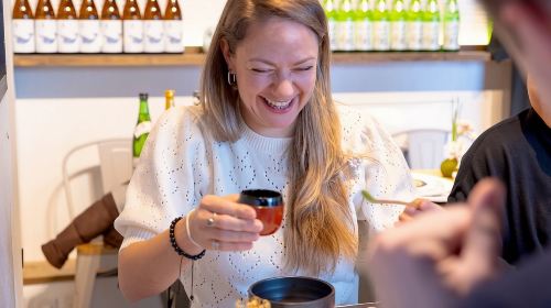Matcha Making Class with Japanese Sweets in Asakusa, Tokyo