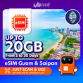 Load image into Gallery viewer, eSIM Guam and Saipan
