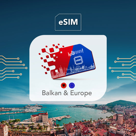eSIM Balkan &  Europe