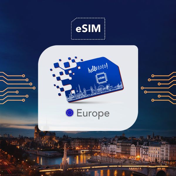 eSIM Europe (35 Countries) – Hello1010