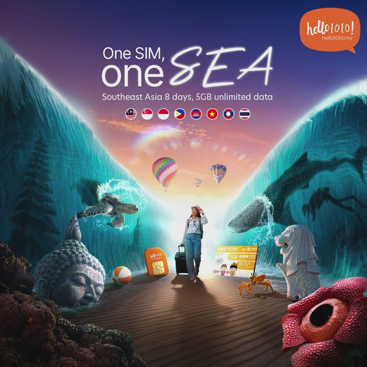 South East Asia Unicom Travel Prepaid SIM Card